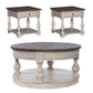 Opt 3 Piece Set (1-Cocktail 2-End Tables)