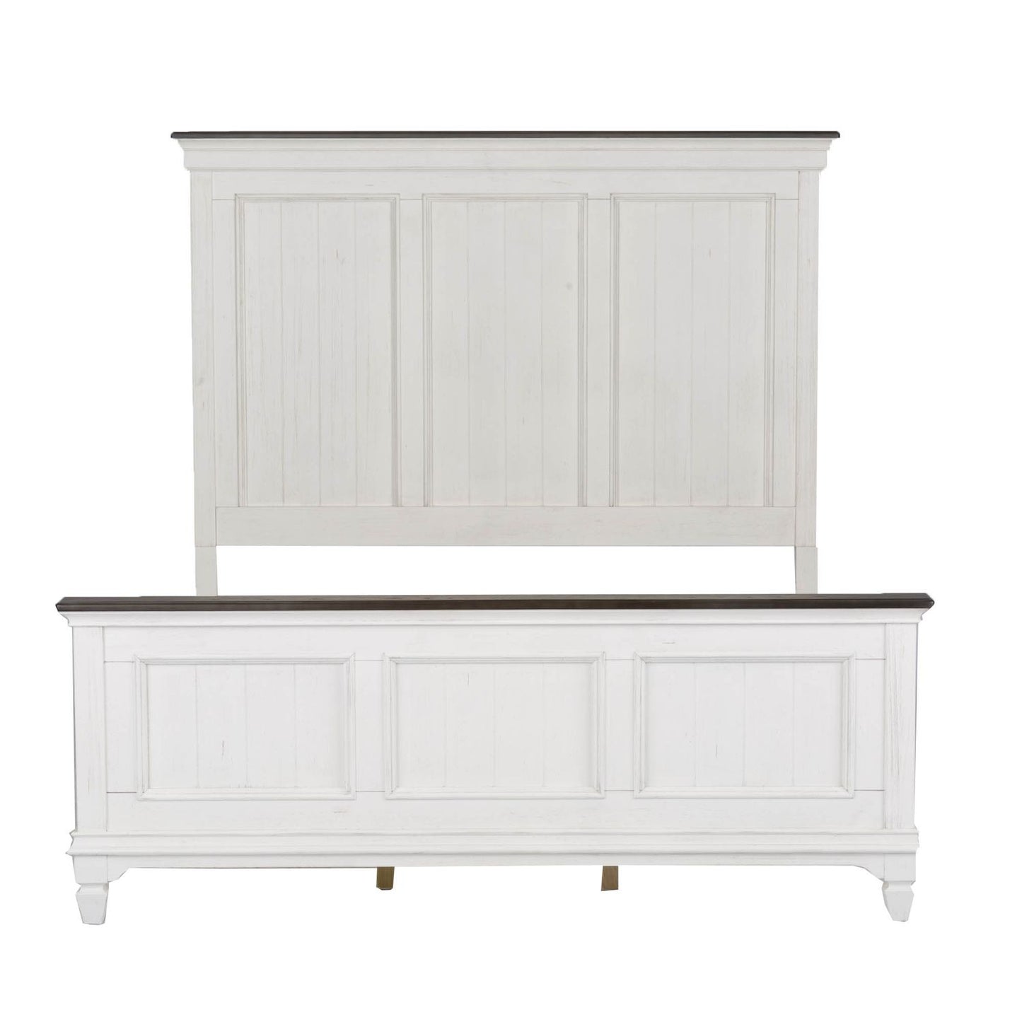 King Panel Bed, Dresser & Mirror, Chest, Night Stand