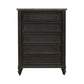5 Drawer Chest - Black