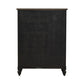 5 Drawer Chest - Black