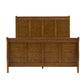 Queen Sleigh Bed, Dresser & Mirror