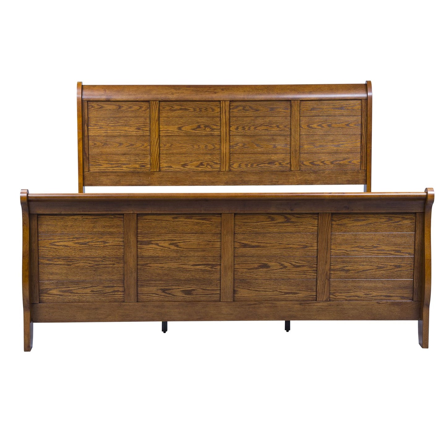 King California Sleigh Bed, Dresser & Mirror, Chest