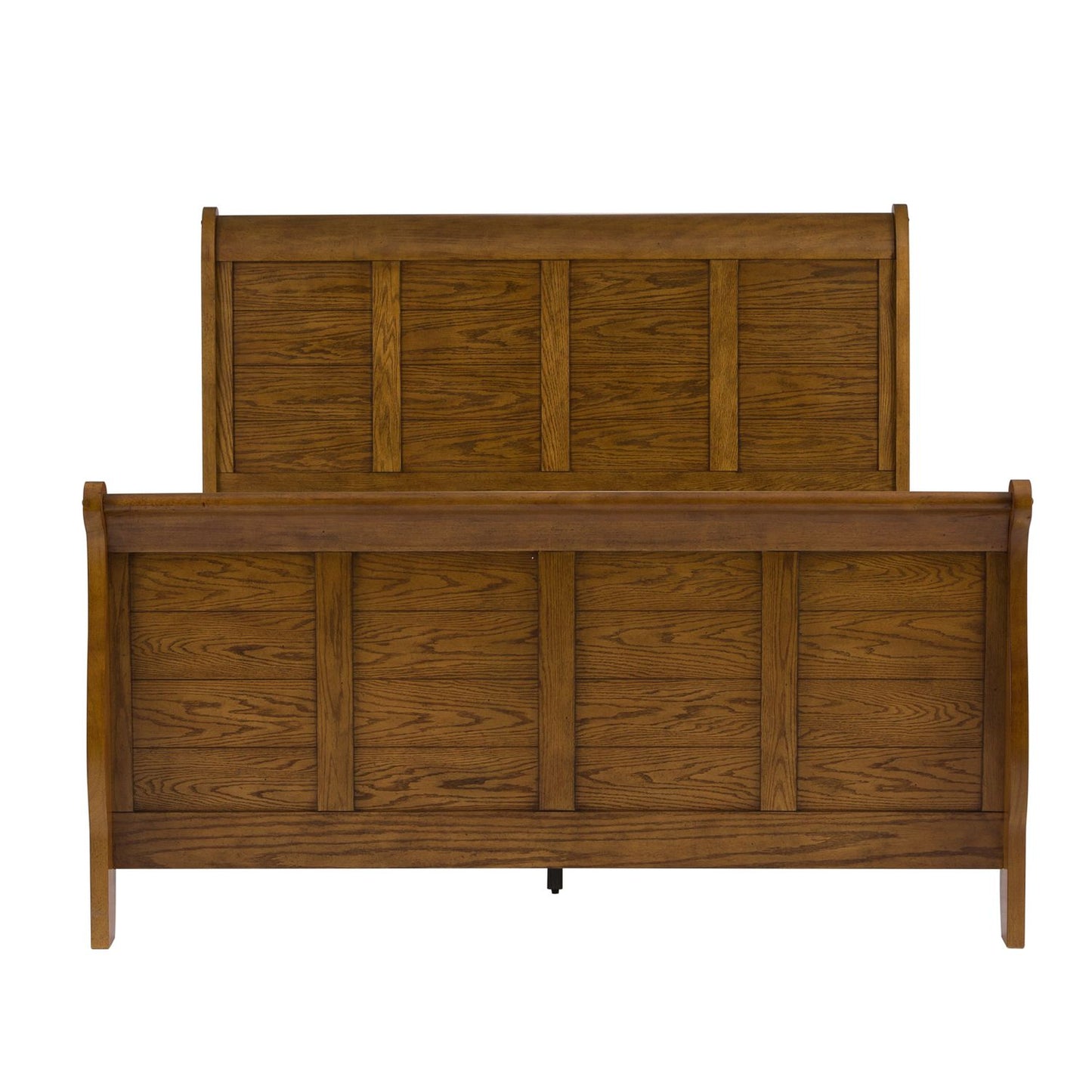 Queen Sleigh Bed, Dresser & Mirror, Night Stand