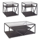 3 Piece Set (1-Cocktail 2-End Tables)