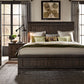 King California Panel Bed