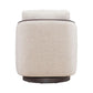 Uph Swivel Accent Chair - Dark Brown