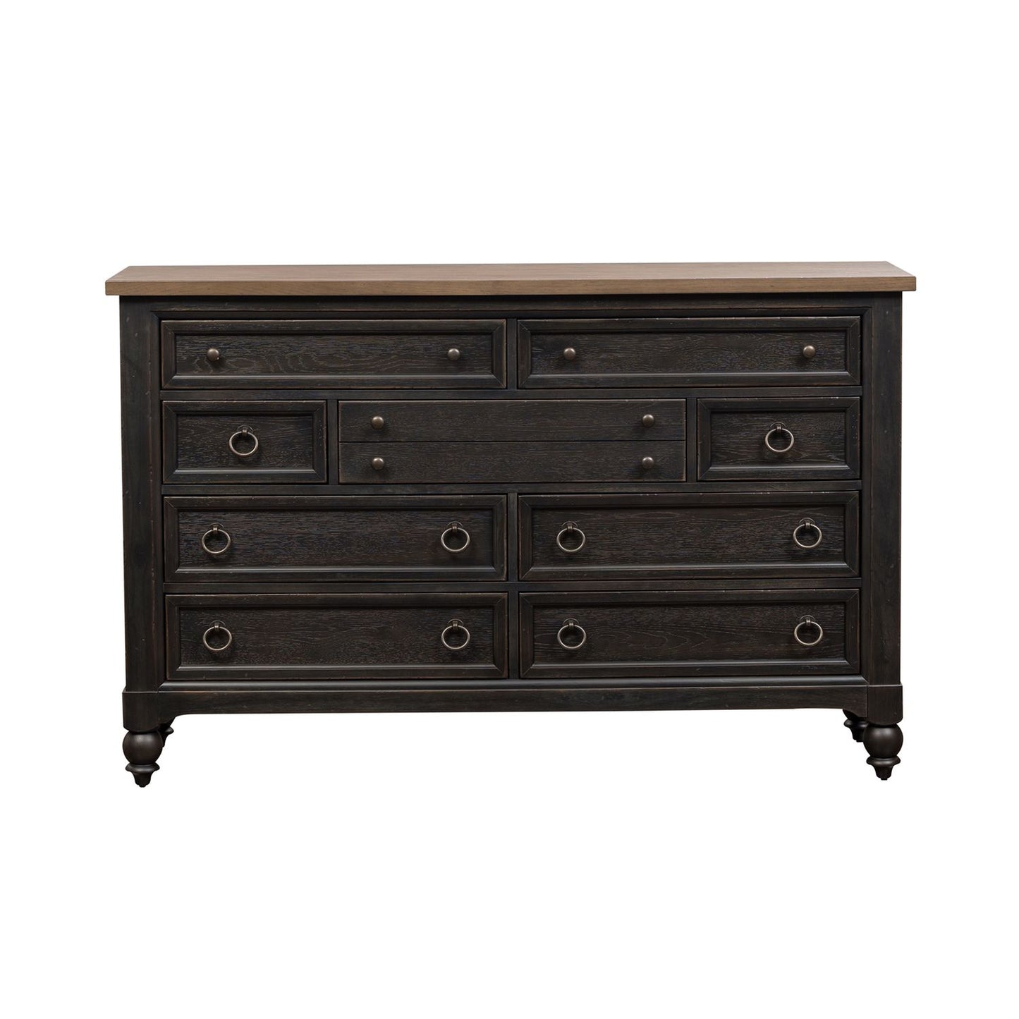 9 Drawer Dresser - Black