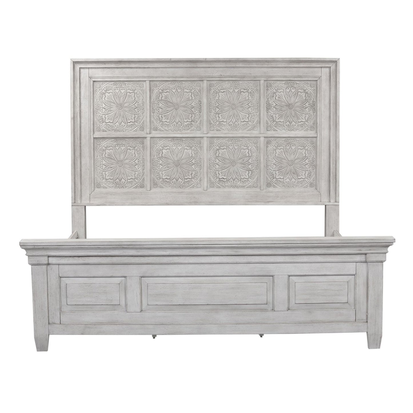 Opt Queen Panel Bed, Dresser & Mirror