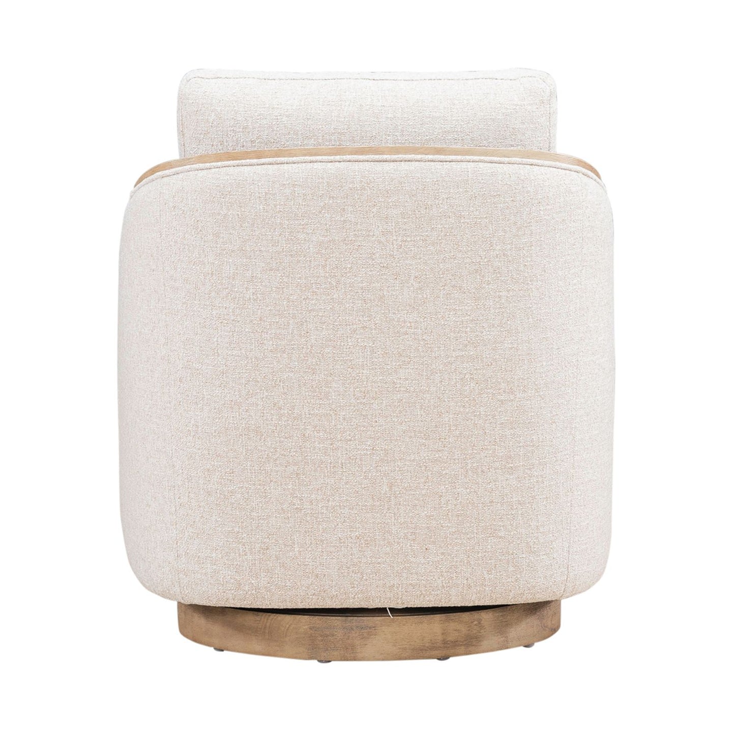 Uph Swivel Accent Chair - Light Brown