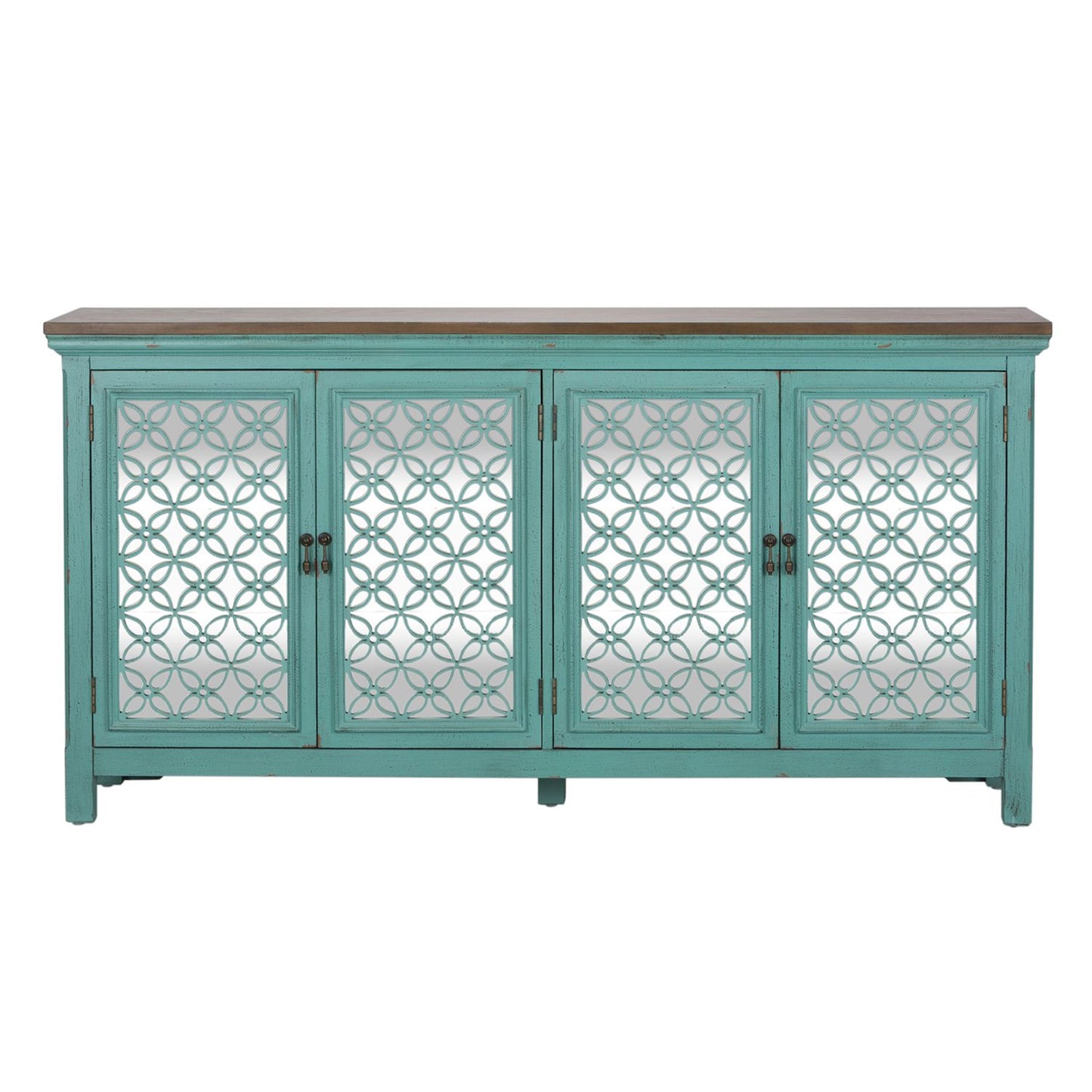 4 Door Accent Cabinet