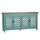 4 Door Accent Cabinet