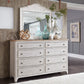 Queen Poster Bed, Dresser & Mirror