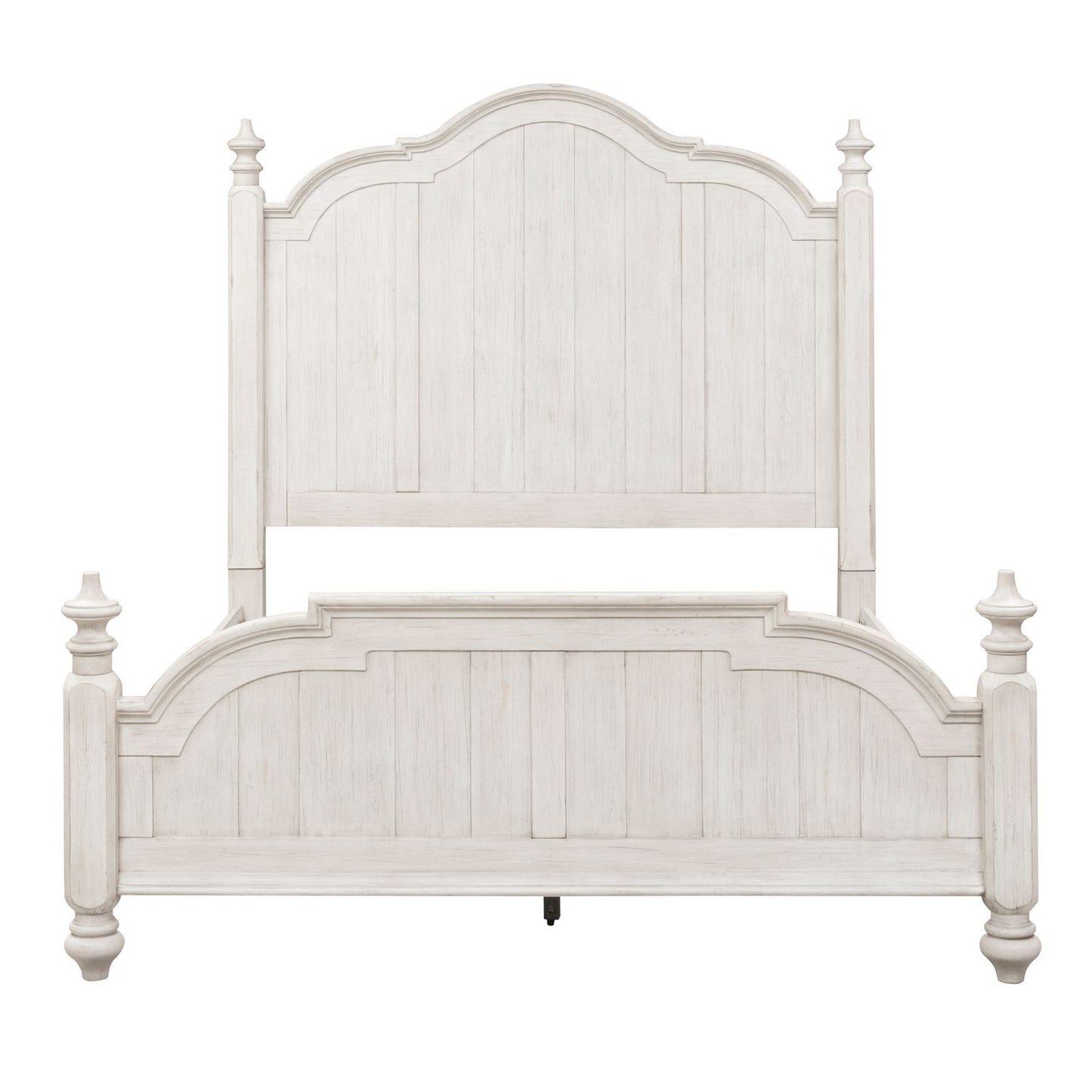 King Poster Bed, Dresser & Mirror, Chest