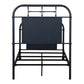 Twin Metal Bed - Navy