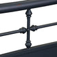 Twin Metal Bed - Navy