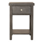 Drawer Chair Side Table