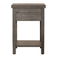 Drawer Chair Side Table