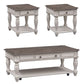 3 Piece Set (1-Cocktail 2-End Tables)