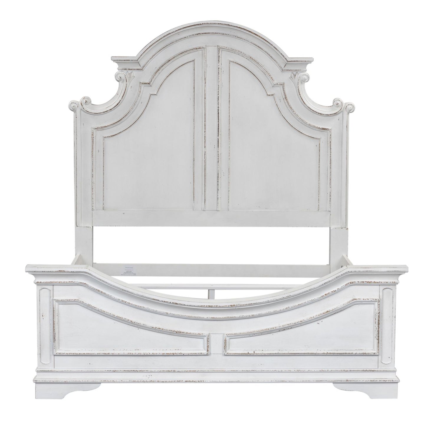 King Panel Bed, Dresser & Mirror, Night Stand