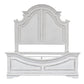 King Panel Bed, Dresser & Mirror, Night Stand