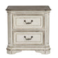 King Panel Bed, Dresser & Mirror, Night Stand