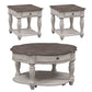 3 Piece Set (1-Cocktail 2-End Tables)