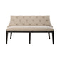 Uph Shelter Dining Bench- Black