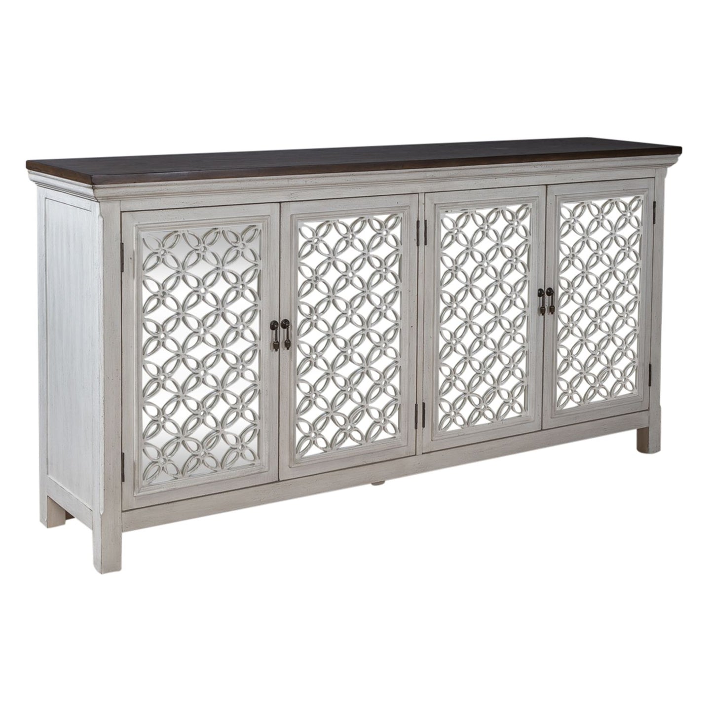 4 Door Accent Cabinet