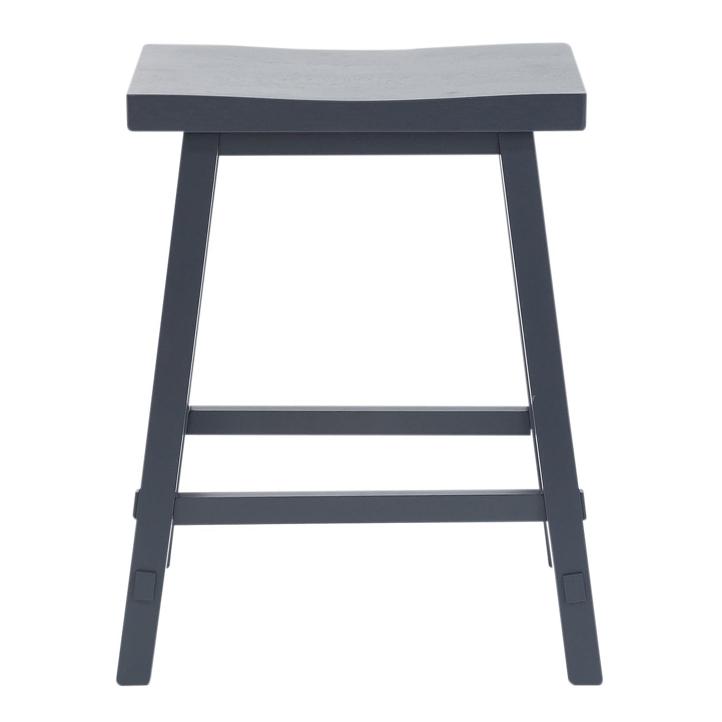 24 Inch Sawhorse Counter Stool- Navy