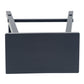 24 Inch Sawhorse Counter Stool- Navy