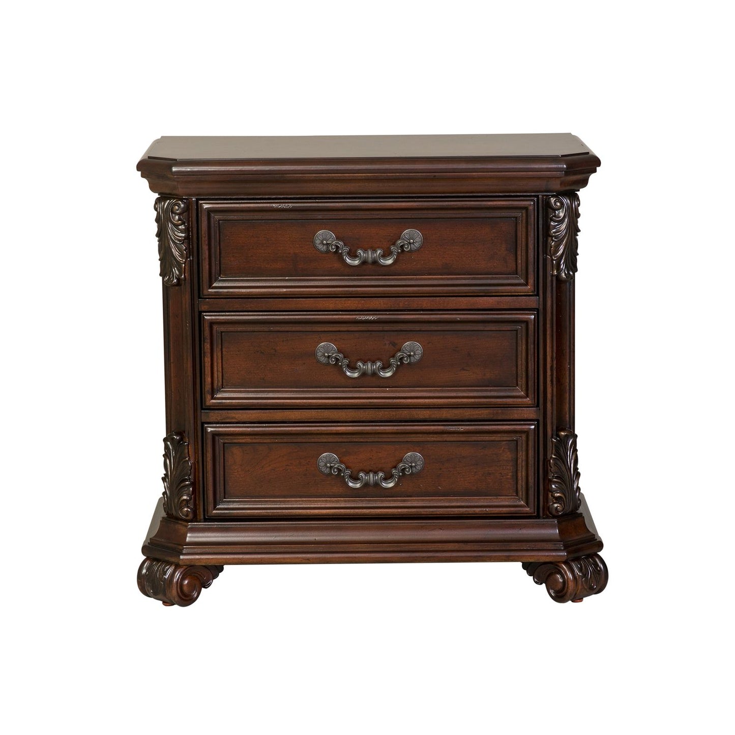 Queen Poster Bed, Dresser & Mirror, Night Stand