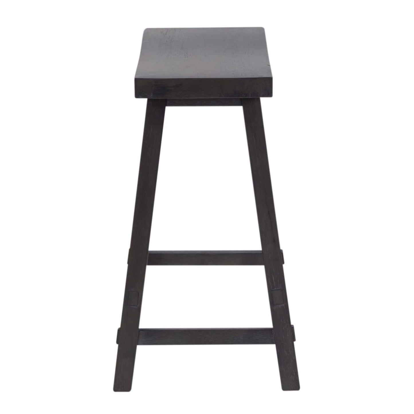 24 Inch Sawhorse Counter Stool - Slate