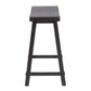 24 Inch Sawhorse Counter Stool - Slate