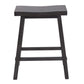 24 Inch Sawhorse Counter Stool - Slate