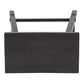 24 Inch Sawhorse Counter Stool - Slate