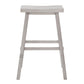 30 Inch Sawhorse Stool- White
