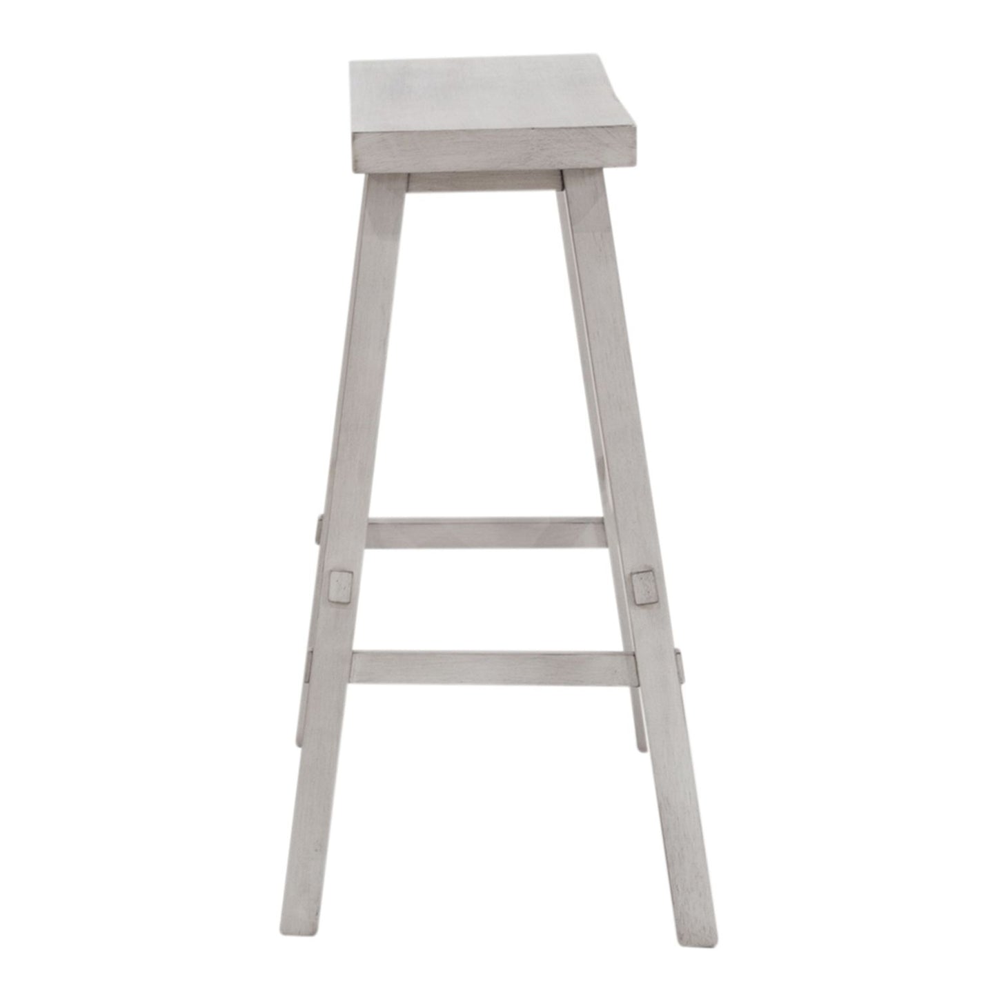 30 Inch Sawhorse Stool- White