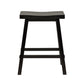 24 Inch Sawhorse Counter Stool - Black (RTA)