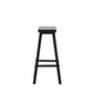 30 Inch Sawhorse Barstool - Black (RTA)