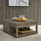 Square Lift Top Cocktail Table