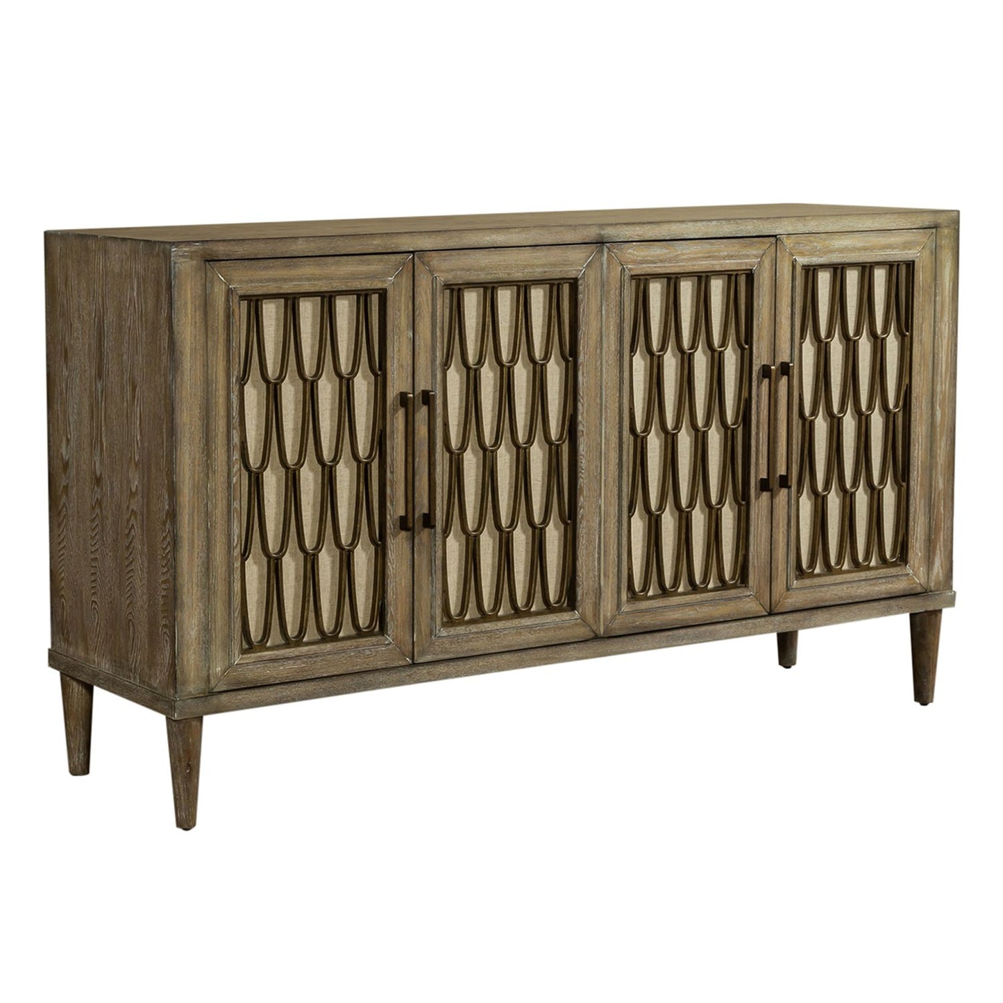 4 Door Accent Cabinet