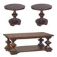 3 Piece Set (1-Cocktail 2-End Tables)
