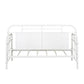 Twin Metal Day Bed - Antique White