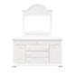 Queen Panel Bed, Dresser & Mirror, Night Stand