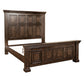King Panel Bed, Dresser & Mirror