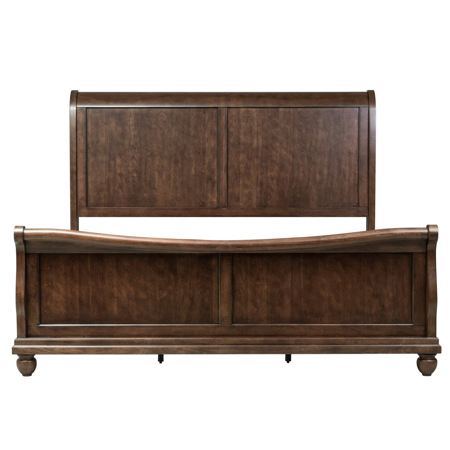 Queen Sleigh Bed, Dresser & Mirror, Chest, Night Stand