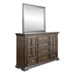 King Panel Bed, Dresser & Mirror, Chest