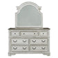 King Uph Bed, Dresser & Mirror