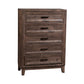 Queen Storage Bed, Dresser & Mirror, Chest