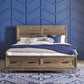 King Storage Bed, Dresser & Mirror, Chest
